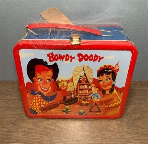 howdy doody metal lunch box|howdy doody ornament.